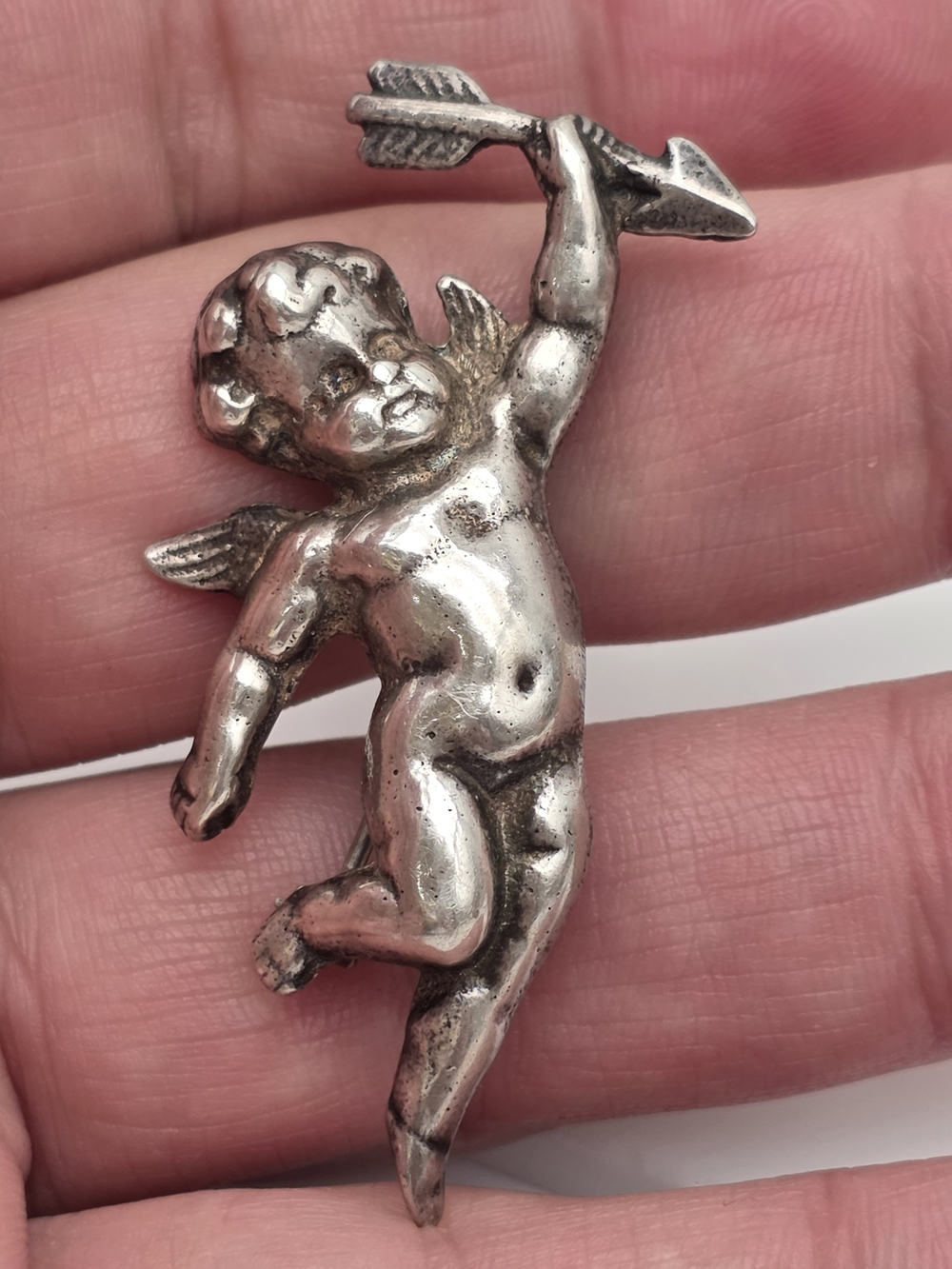 STERLING SILVER 925 ANGEL PIN